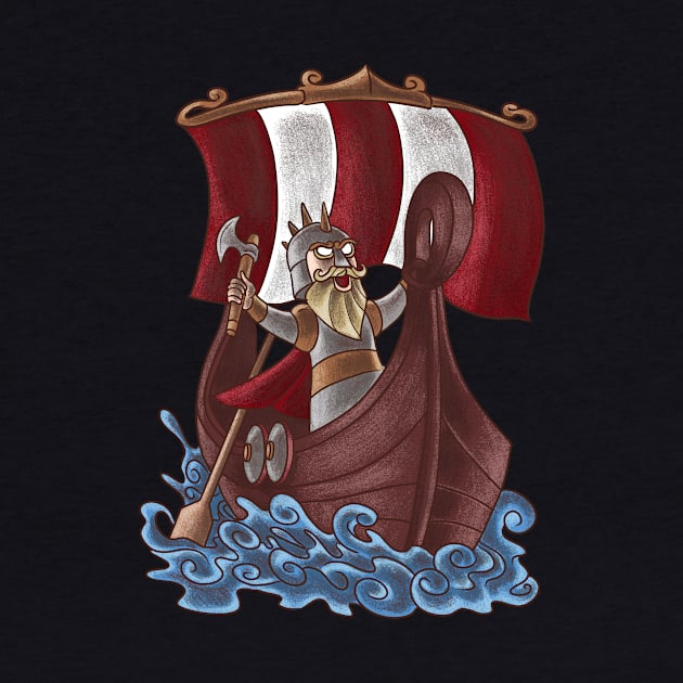 Embrace the Spirit of the Vikings with Vanderlust Adventure Design by Holymayo Tee